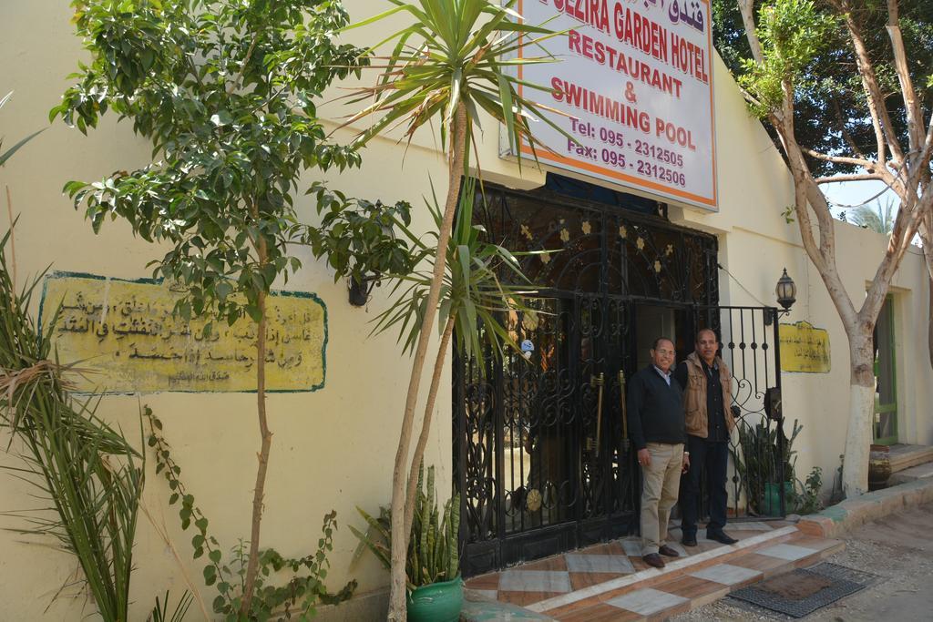 El Gezira Garden Hotel Luksor Dış mekan fotoğraf