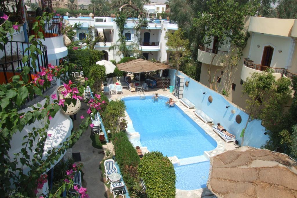 El Gezira Garden Hotel Luksor Dış mekan fotoğraf