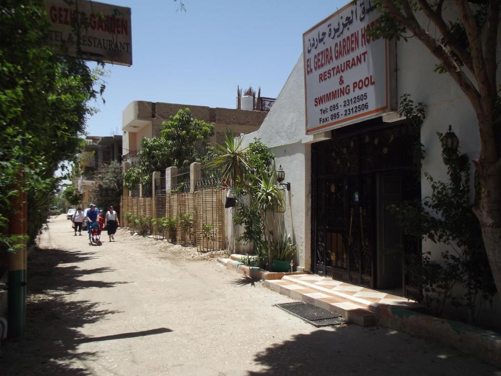 El Gezira Garden Hotel Luksor Dış mekan fotoğraf